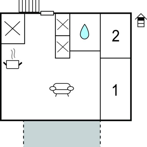 Apartment for 4 Persons