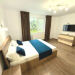 Apartament la parter cu 3 camere pentru 6 pers.