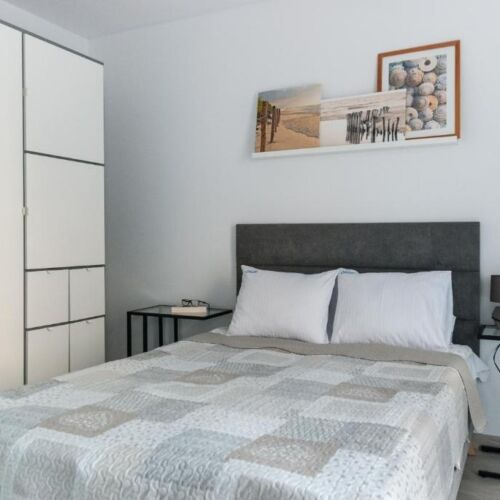 Apartament 4-osobowy na piętrze z widokiem na ogród z 2 pomieszczeniami sypialnianymi