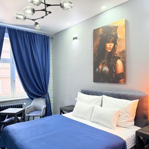 Deluxe Apartman pro 4 os. se 2 ložnicemi na poschodí