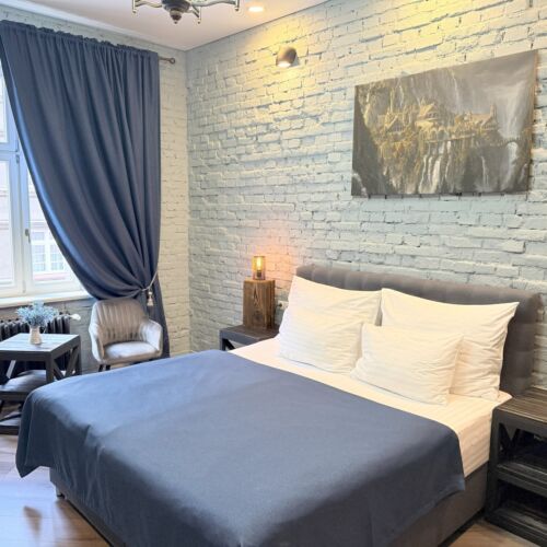 Deluxe  Apartman s manželskou postelí s 1 ložnicí