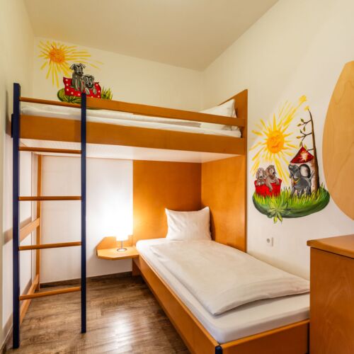 Apartament cu balcon cu 2 camere pentru 3 pers.