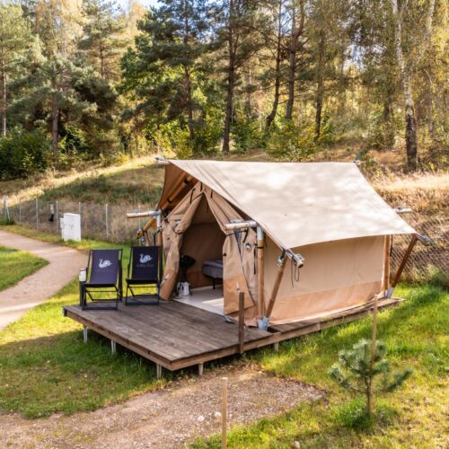 Domek drewniany 2-osobowy 