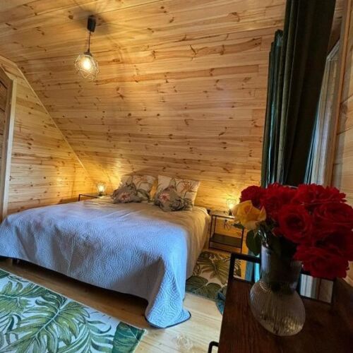 Domek całoroczny 6-osobowy z widokiem na góry