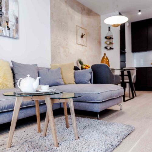 Apartament 4-osobowy na piętrze Deluxe z 2 pomieszczeniami sypialnianymi