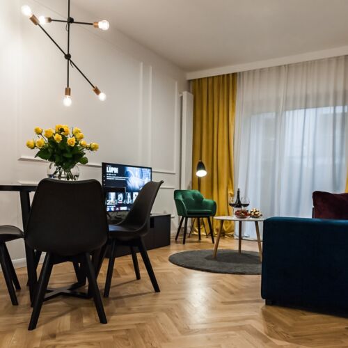 Apartament 4-osobowy na piętrze Deluxe z 2 pomieszczeniami sypialnianymi