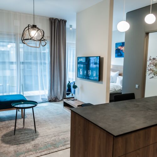 Apartament 2-osobowy na piętrze Deluxe z 1 pomieszczeniem sypialnianym