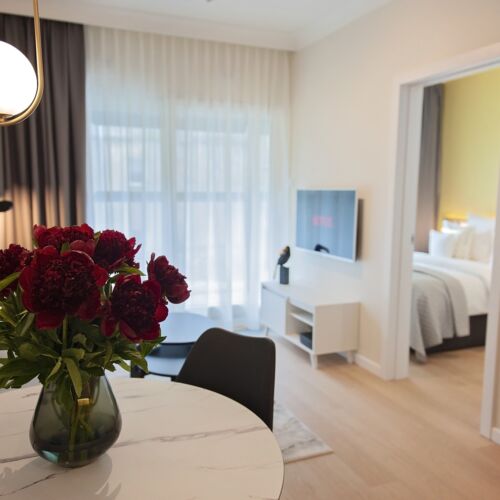 Apartament 4-osobowy na piętrze Deluxe z 2 pomieszczeniami sypialnianymi
