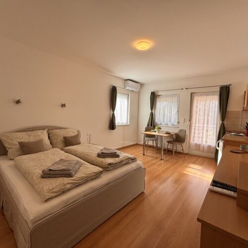 1-Room Balcony Air Conditioned Apartment for 2 Persons (extra bed available)