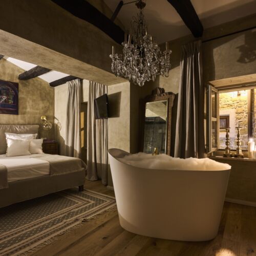 Deluxe Lux Rekreační dům (jako celek) s manželskou postelí