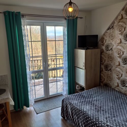 Pokój 2-osobowy z balkonem z łazienką