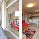 Slunný dvoupokojový apartmán v centru s nejkrásnějším výhledem v Harrachově