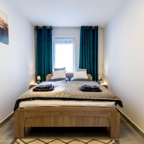 Deluxe Ground Floor 3-Room Apartment for 6 Persons