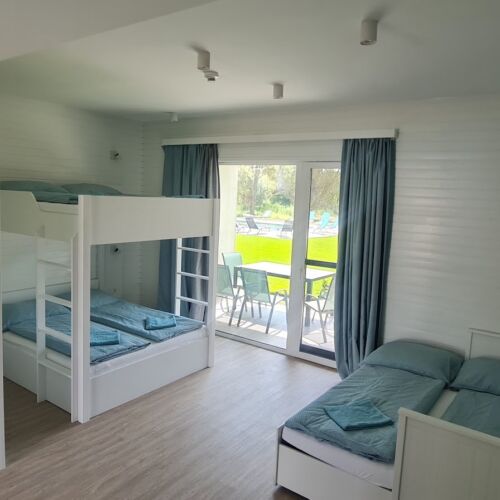 Rodinný Pokoj pro 6 os. na straně bazénu