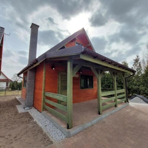 Domek drewniany 4-osobowy 