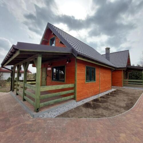 Domek drewniany 4-osobowy 