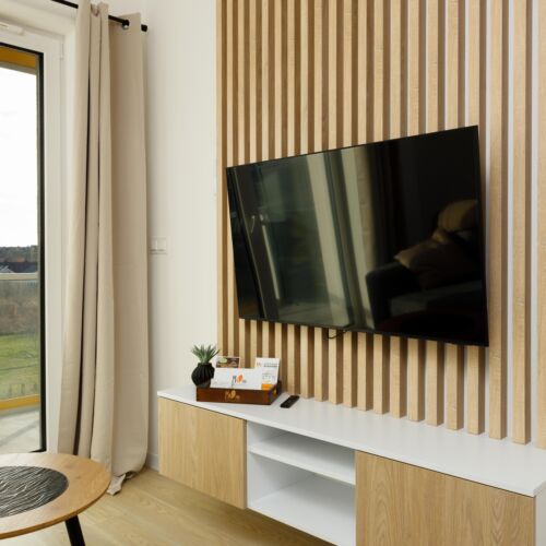 Apartament 5-osobowy Przyjazny podróżom rodzinnym z balkonem z 2 pomieszczeniami sypialnianymi