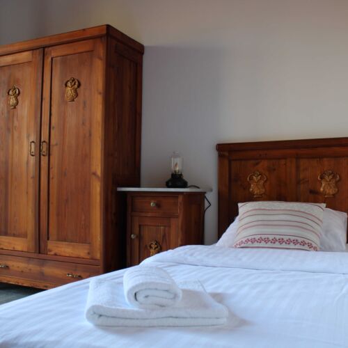 Pokój 2-osobowy z balkonem z widokiem na ogród