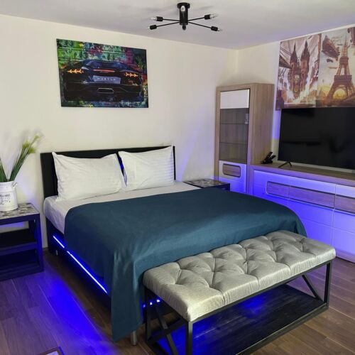 Privilege Apartman s manželskou postelí s 1 ložnicí s výhledem do zahrady