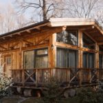 Hütte mit Dusche und Eigner Küche (Zusatzbett möglich)