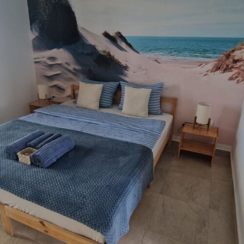 Camera dubla la etaj cu vedere spre mare