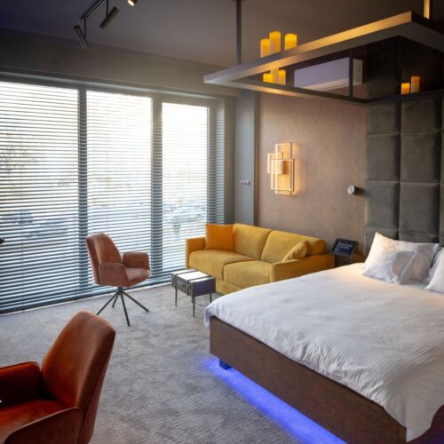 Apartament 4-osobowy Executive z widokiem na miasto