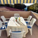 Apartament 6-osobowy z klimatyzacją z widokiem na morze z 2 pomieszczeniami sypialnianymi