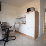 2-Zimmer-Apartment für 4 Personen Obergeschoss mit Aussicht auf den Garten