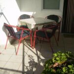 Erdgeschosses 2-Zimmer-Apartment für 4 Personen mit Aussicht auf den Garten