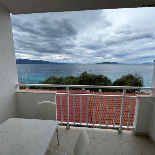 Apartament 4-osobowy z klimatyzacją z widokiem na morze z 2 pomieszczeniami sypialnianymi