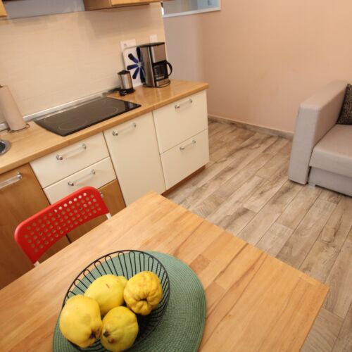 Apartament 2-osobowy na parterze Family z 1 pomieszczeniem sypialnianym (możliwa dostawka)