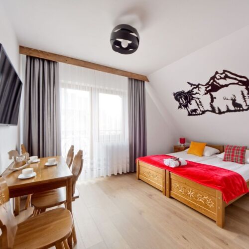 Apartament 4-osobowy z 2 pomieszczeniami sypialnianymi