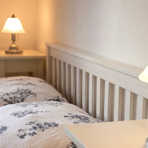 Apartament 2-osobowy z balkonem z widokiem na las z 1 pomieszczeniem sypialnianym