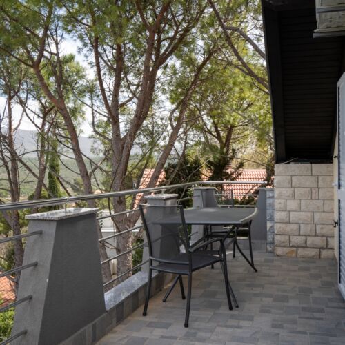 Apartament 5-osobowy z klimatyzacją z widokiem na morze z 2 pomieszczeniami sypialnianymi A-22350-b