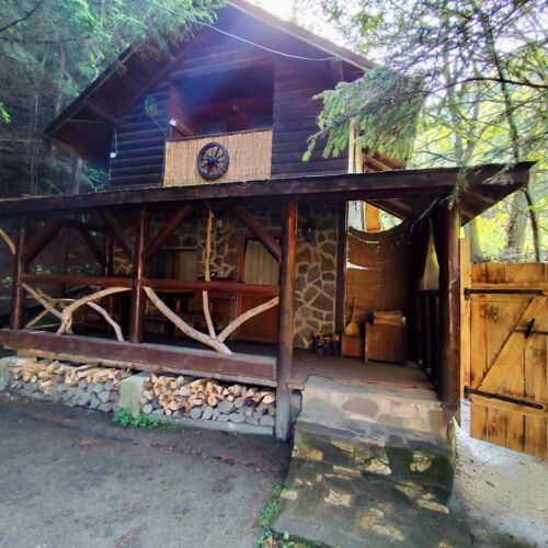 Casa rustică duplex Dream family pentru 4 pers. (se inchirieaza doar integral)