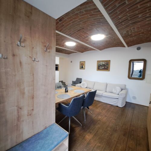 Apartament tV cu ecran plat cu bucătărie proprie cu 2 camere pentru 5 pers.