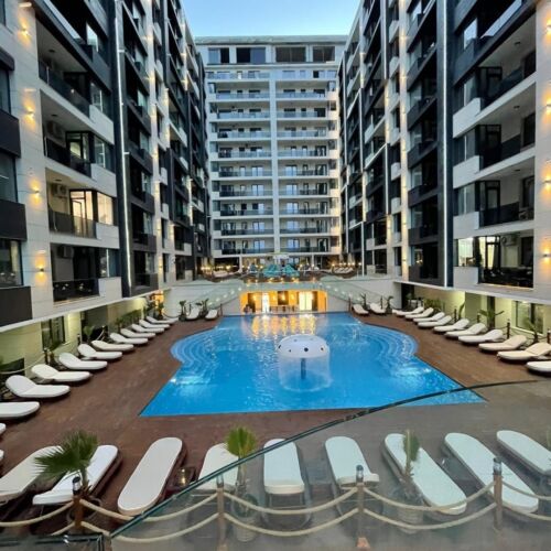 Apartament vip cu vedere spre mare cu 2 camere pentru 5 pers. (se poate solicita pat suplimentar)