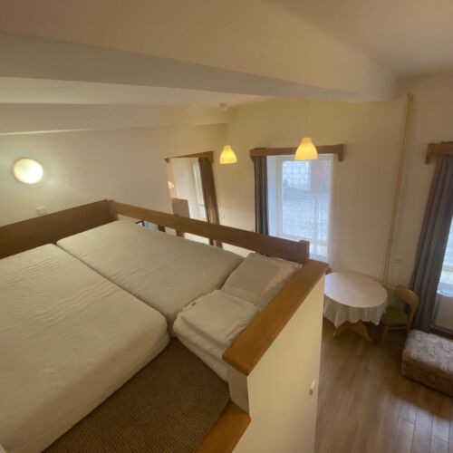 Apartament cu duș cu chicinetă proprie pentru 2 pers. (se poate solicita pat suplimentar)