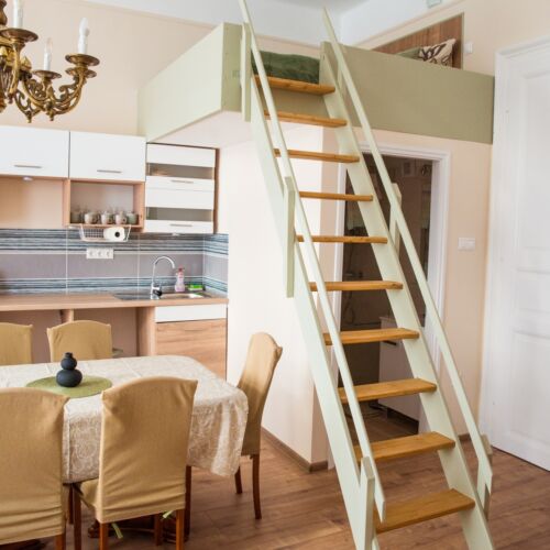 Romantic 1-Room Gallery Apartment for 2 Persons