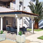 Kertre néző földszintes 8 fős apartman 4 hálótérrel