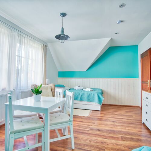 Suita familial(ă) cu aer condiționat cu 2 camere pentru 5 pers.