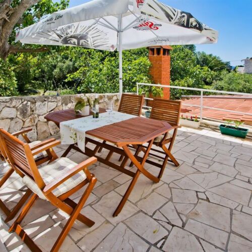 Apartament 2-osobowy z klimatyzacją z tarasem z 1 pomieszczeniem sypialnianym A-23674-a