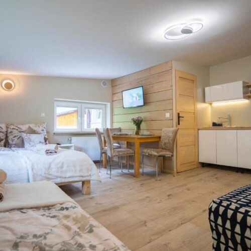 Apartament 4-osobowy z 1 pomieszczeniem sypialnianym