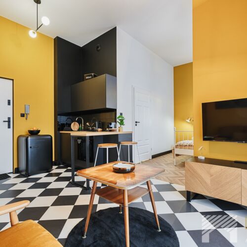 Apartament 2-osobowy z 1 pomieszczeniem sypialnianym (możliwa dostawka)