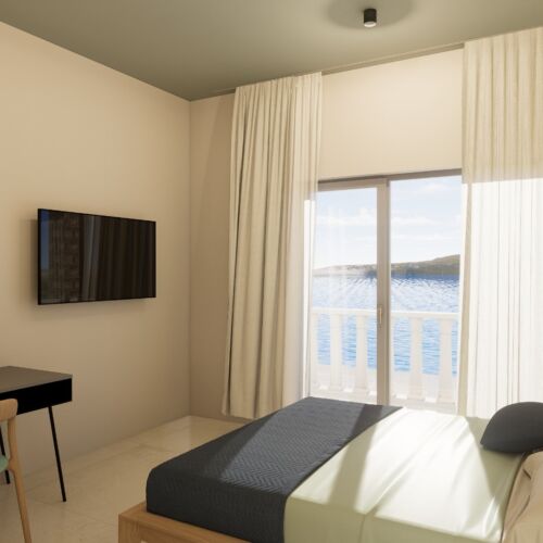 Camera dubla design cu panoramă