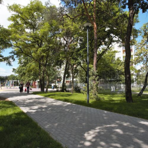 Apartament 4-osobowy na parterze z widokiem na miasto z 2 pomieszczeniami sypialnianymi