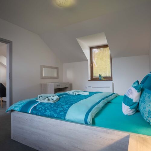 Apartament 4-osobowy z łazienką tV z płaskim ekranem z 1 pomieszczeniem sypialnianym