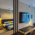 Apartament 4-osobowy Deluxe z balkonem z 2 pomieszczeniami sypialnianymi