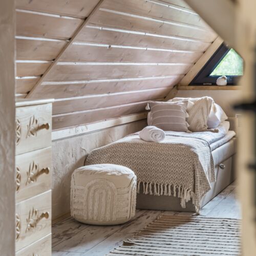 Pokój 4-osobowy Deluxe z widokiem na góry