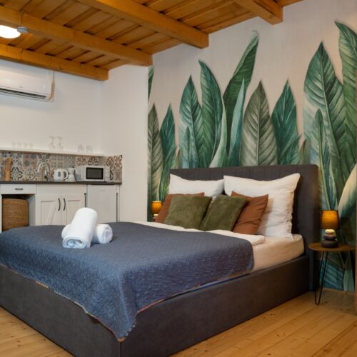 Apartament 2-osobowy na parterze z 1 pomieszczeniem sypialnianym